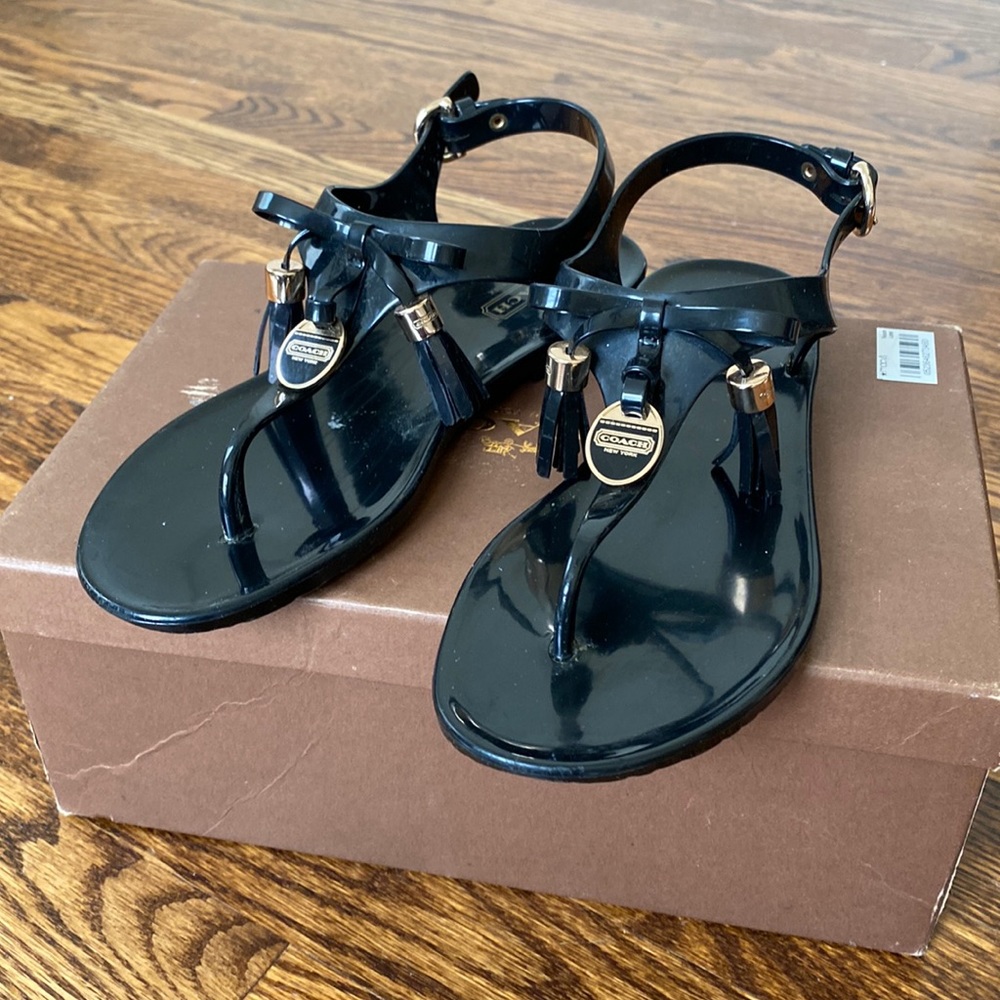 Coach Helma Jelly Sandals